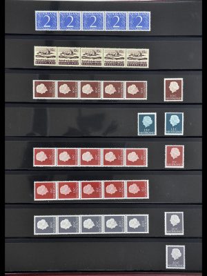 34589 Nederland rolzegels 1965-1995.
