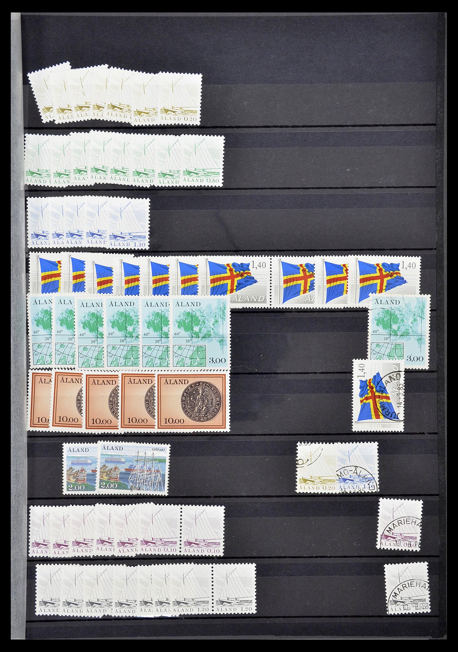 34594 001 34594 Aland 1984-2010. - Afbeelding 1