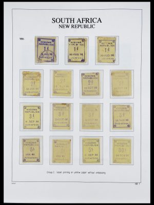 34680 Zuid Afrika Nieuwe Republiek 1886-1887.