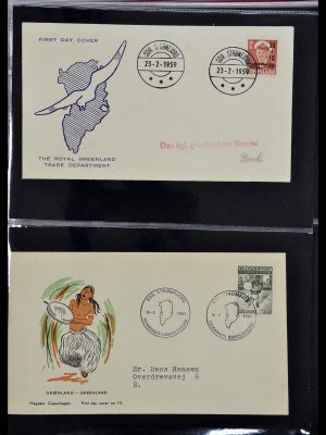 34754 Groenland FDC's 1959-2018!
