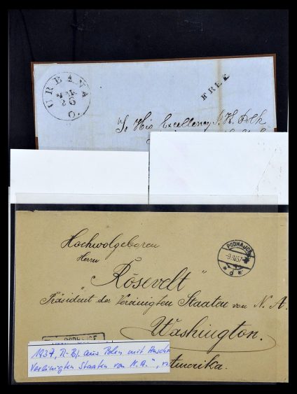 34801 USA dienst brieven 1840-2000. - Afbeelding 1