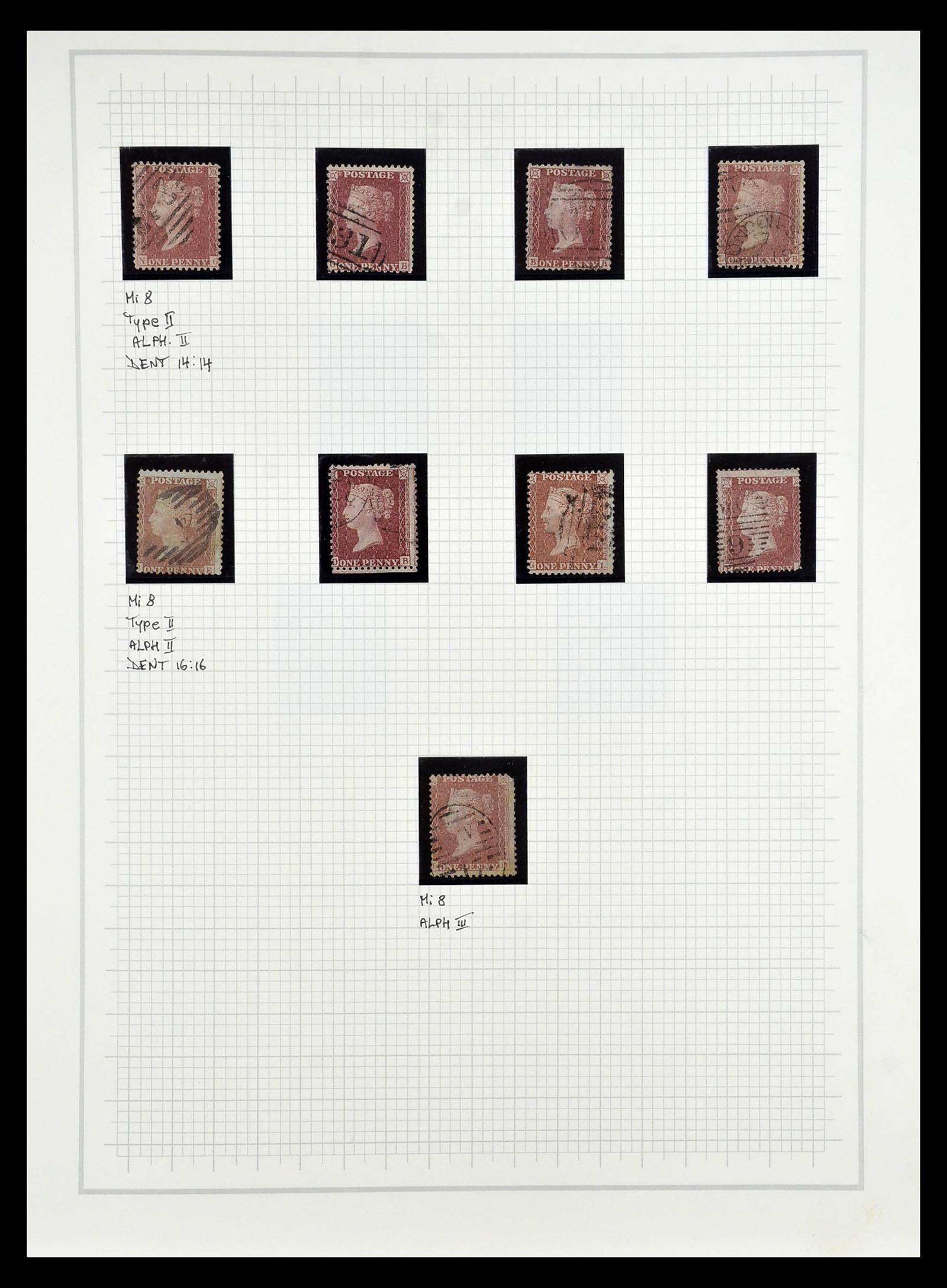 34816 001 34816 Engeland 1850-1880. - Afbeelding 1