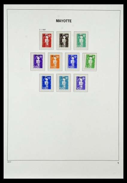 34851 Mayotte 1997-2011. - Afbeelding 1