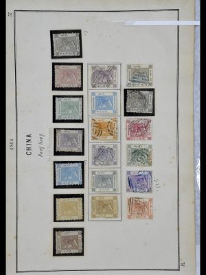 34897 Hongkong 1862-1871.