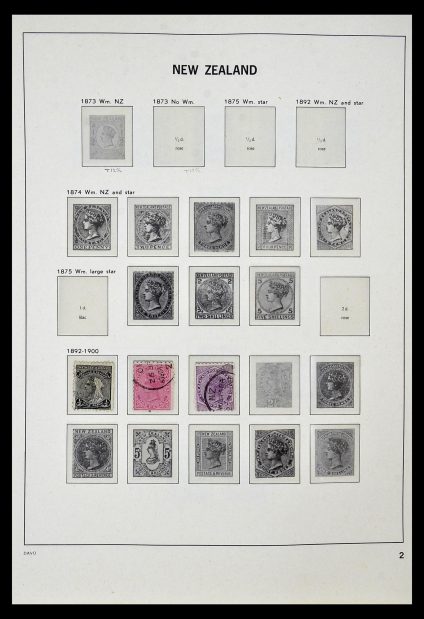34936 Nieuw Zeeland 1892-1993. - Afbeelding 1