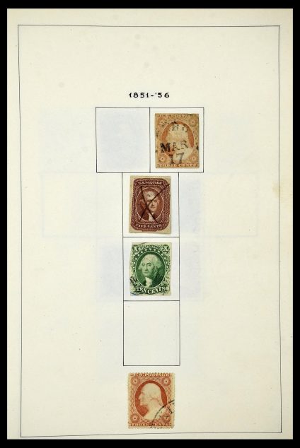 34949 USA 1851-1947. - Afbeelding 1