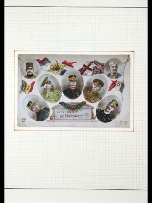 34967 Motief 1e wereldoorlog 1914-1918.
