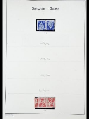 35002 Zwitserland combinaties 1910-1980.