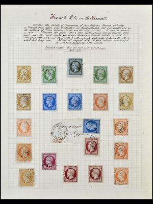 35100 Franse post in de Levant SUPERverzameling 1853-1923.