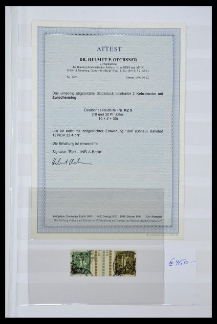 35101 Duitse Rijk combinaties 1912-1922. - Afbeelding 1
