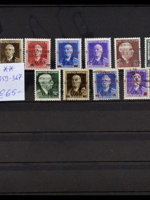 35139 Albanië 1914-1970.