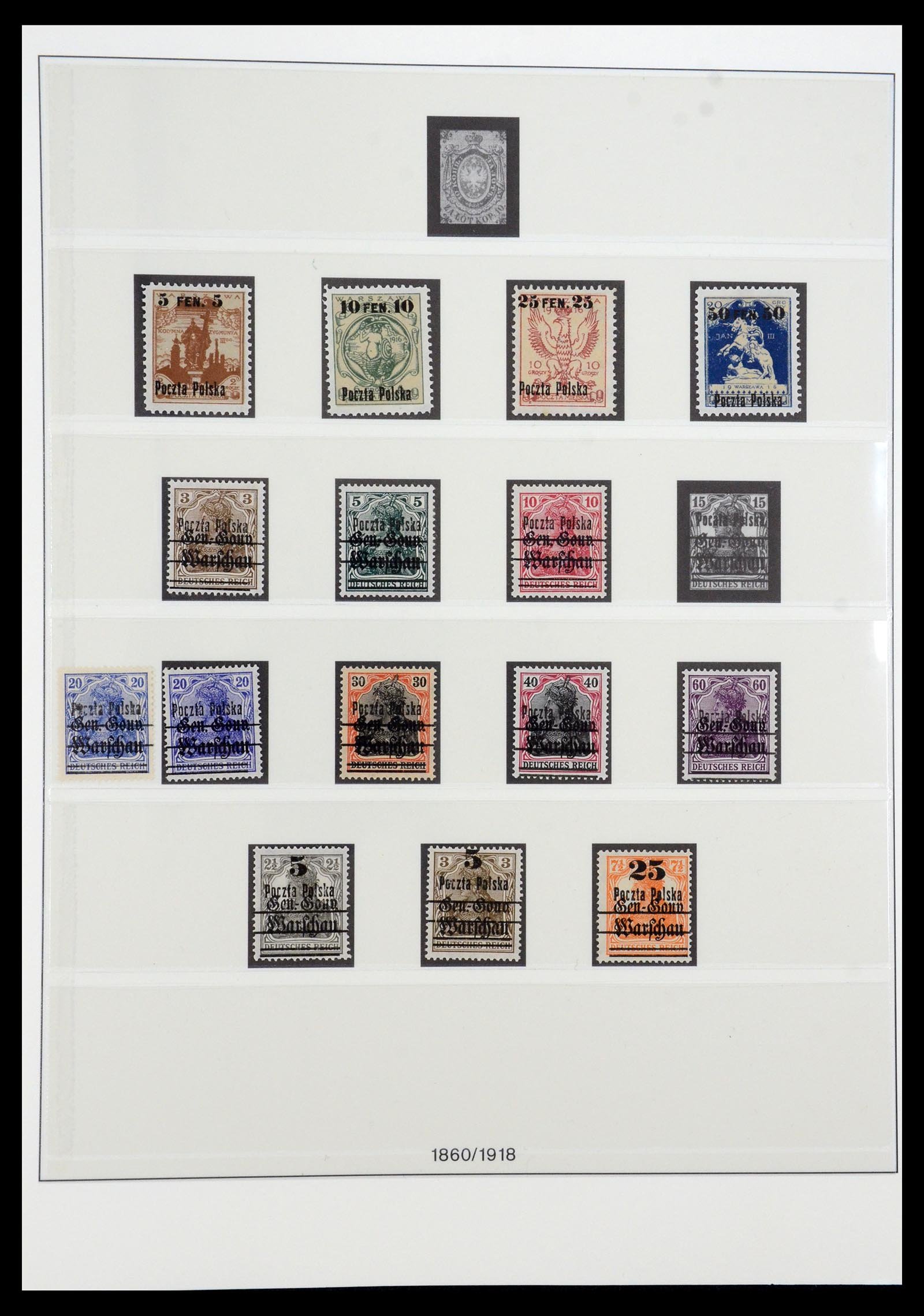 35160 001 35160 Polen 1860-1940. - Afbeelding 1