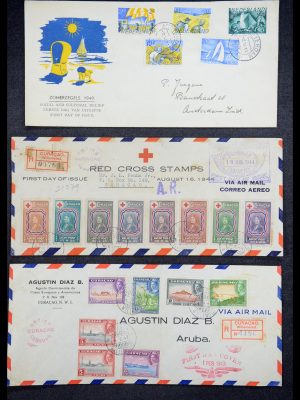 35205 Nederlandse gebieden FDC's 1927-1960.