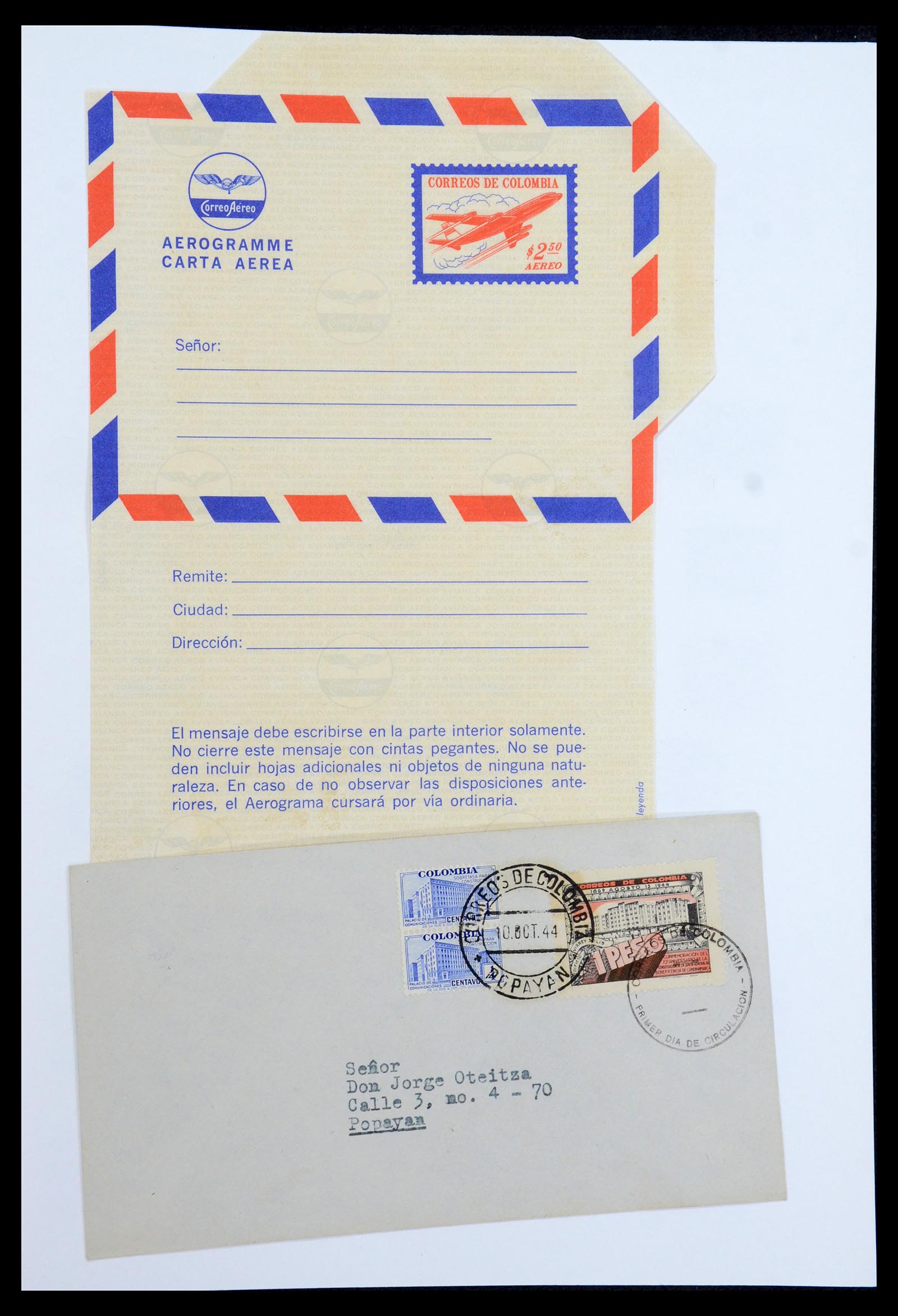 35278 001 35278 Colombia 1859-1980. - Afbeelding 1