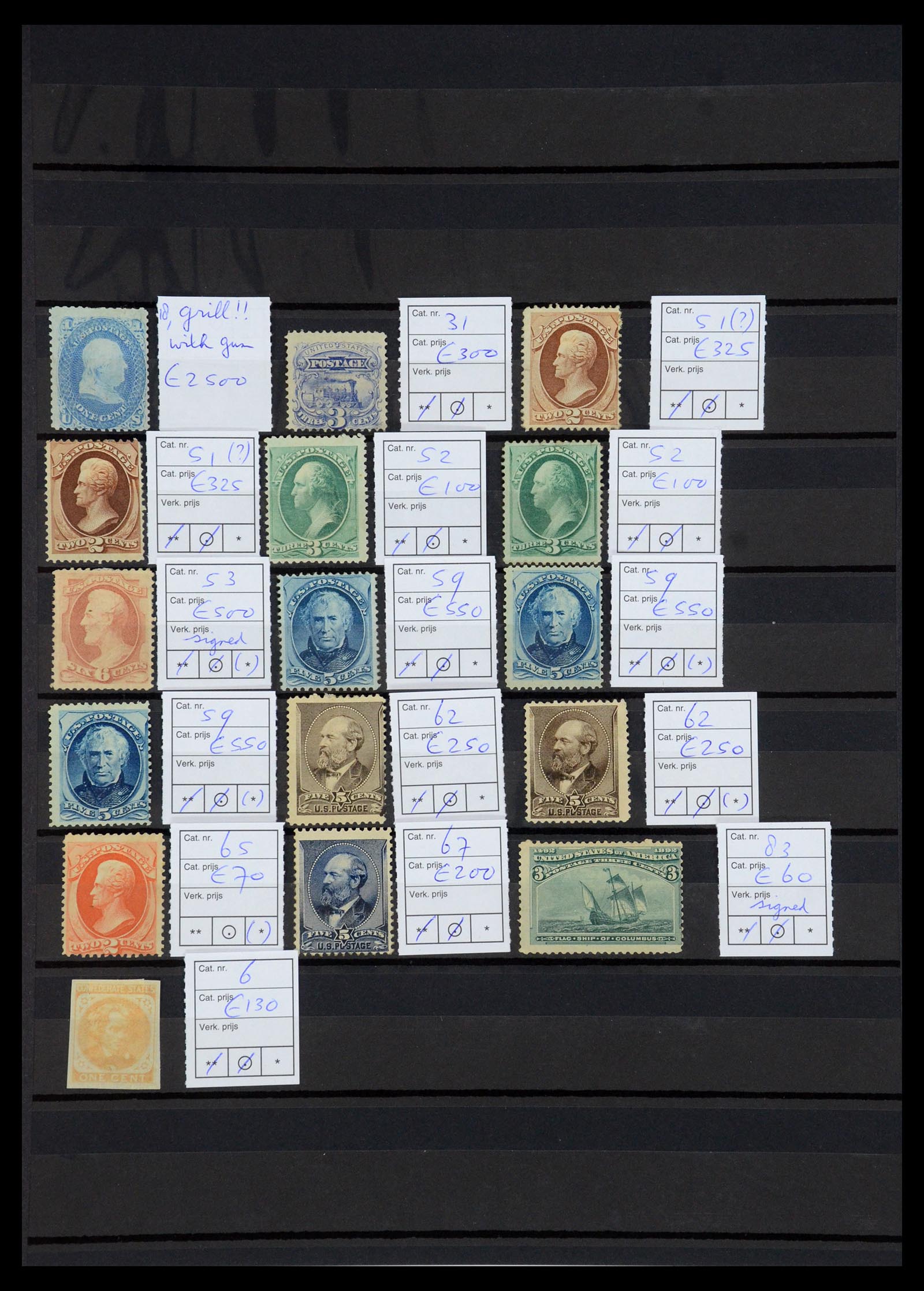35331 001 35331 USA 1861-1893. - Afbeelding 1