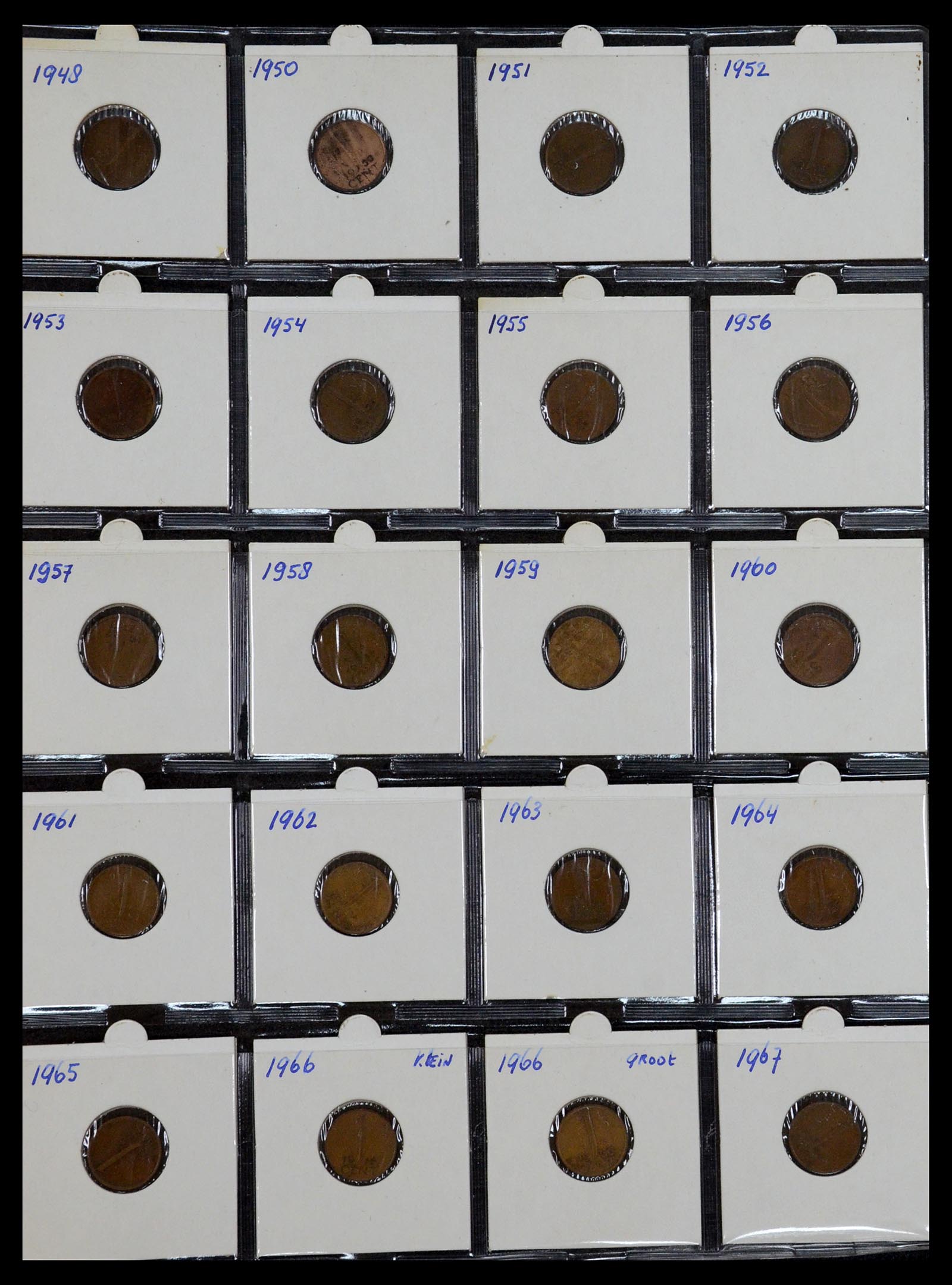 35379 001 35379 Nederland munten 1948-2001. - Afbeelding 1