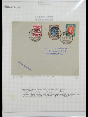 35496 Duitse inflatie brieven 1919-1923.