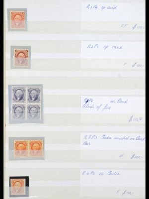 35521 USA fiscaal proeven 1862-1872.