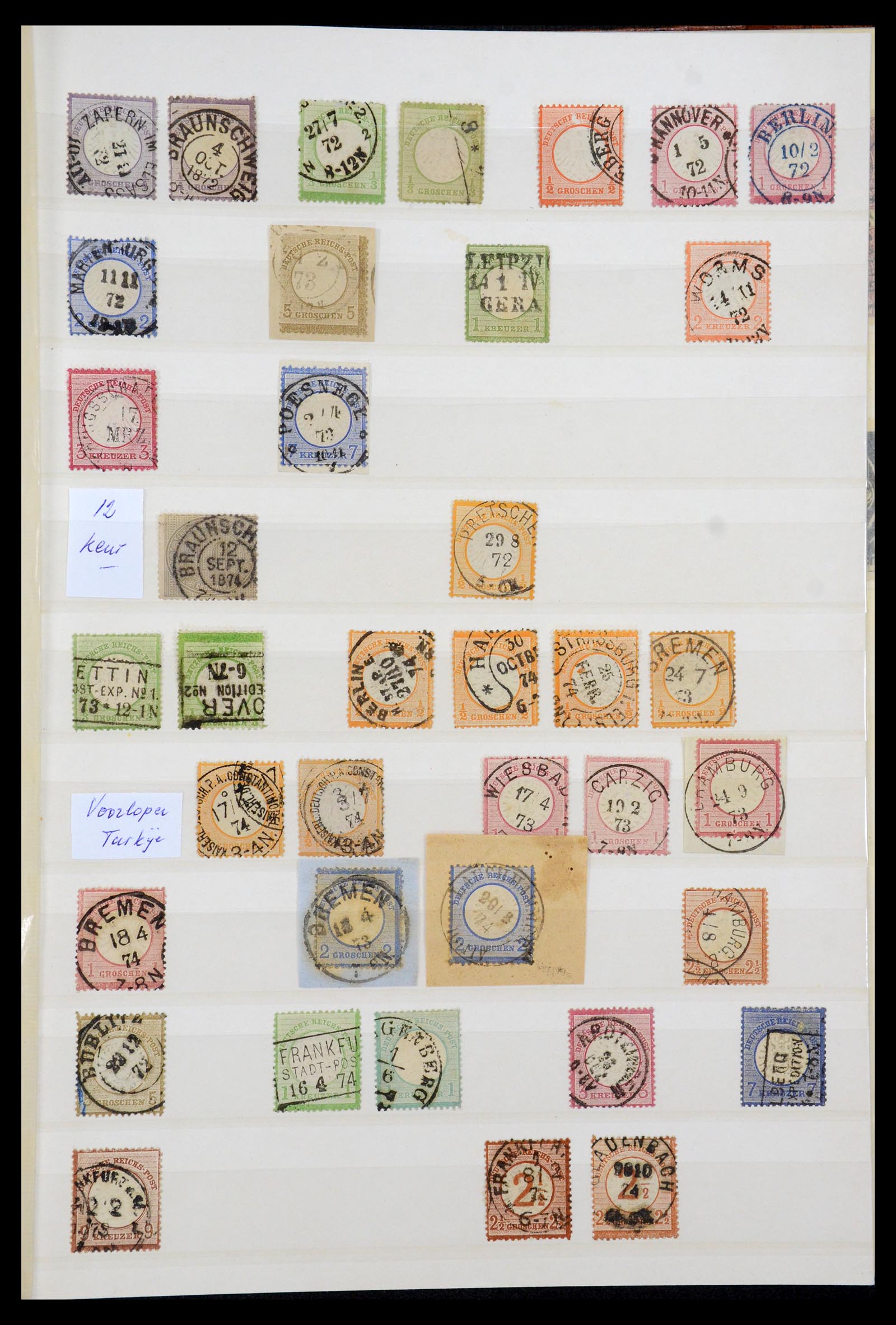 35530 001 35530 Duitse Rijk 1872-1944 gestempeld. - Afbeelding 1