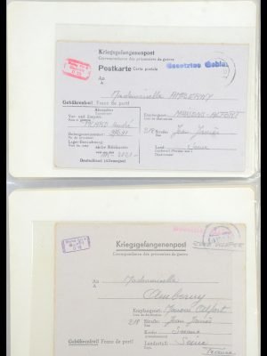 35599 Duitsland krijgsgevangenen kaarten 1940-1944.