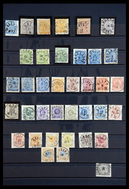 35625 Zweden stempels 1855-1889. - Afbeelding 1