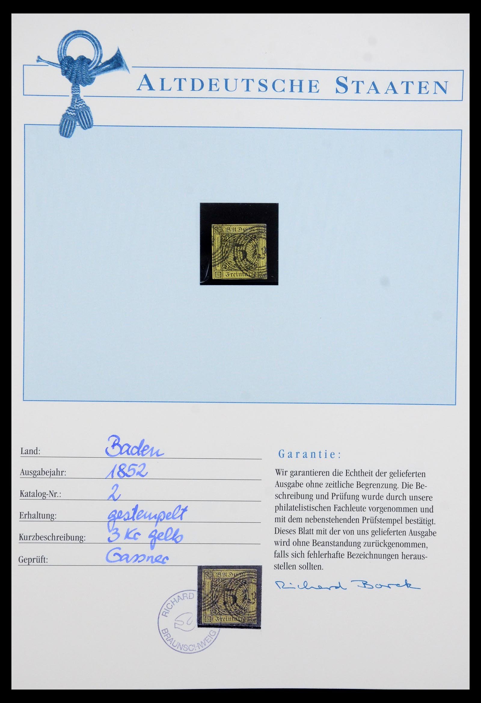 35630 002 35630 Oud Duitse Staten 1850-1920. - Afbeelding 1