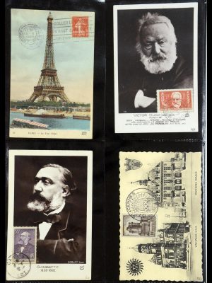 35770 Frankrijk maximumkaarten 1936(!)-1990.