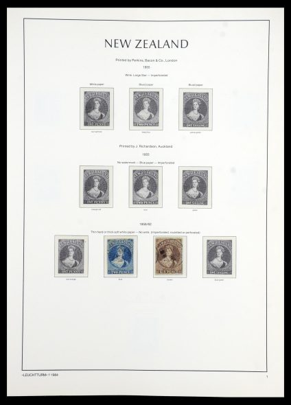 35776 Nieuw Zeeland 1858-1994. - Afbeelding 1