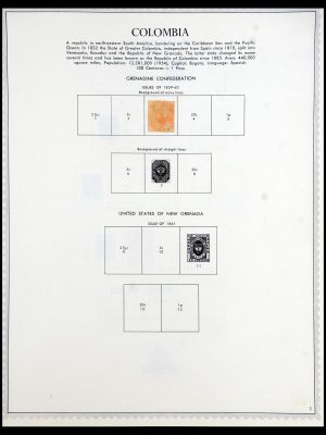 35828 Colombia en Staten 1859-1971.