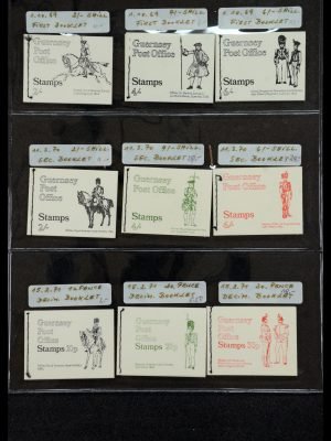 35976 Guernsey en Alderney postzegelboekjes 1969-2015!