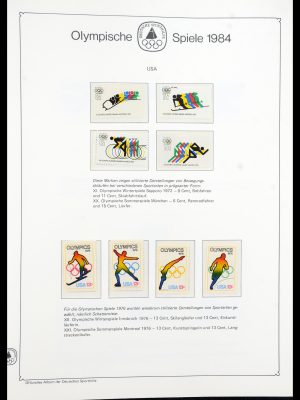 36017 Olympische Spelen 1984-1988.