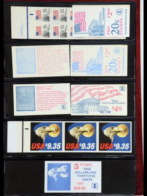 36040 USA boekjes en rolzegels 1912-1995.