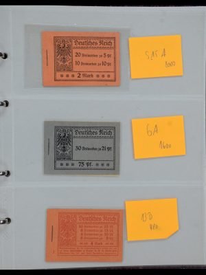 36059 Duitse Rijk postzegelboekjes 1915-1941.
