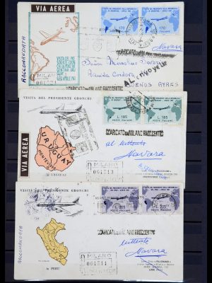 36076 Italië luchtpost 1961.