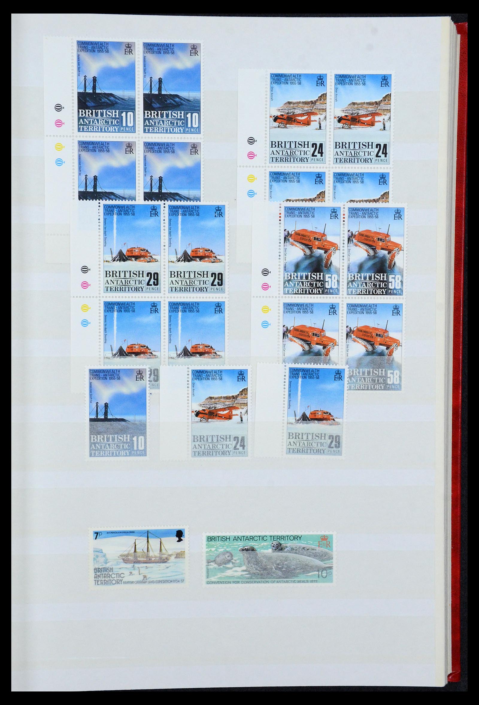 36089 001 36089 Motief Noord- en Zuidpool 1955-2000. - Afbeelding 1