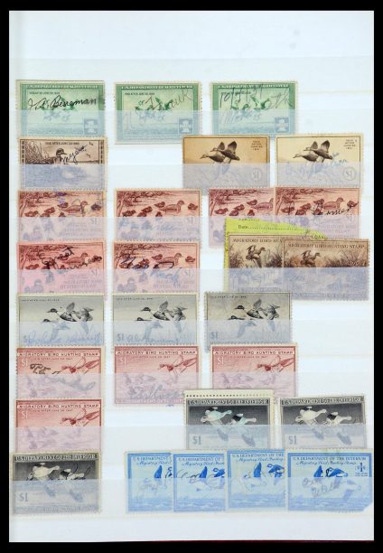 36106 USA duckstamps 1937-1990. - Afbeelding 1