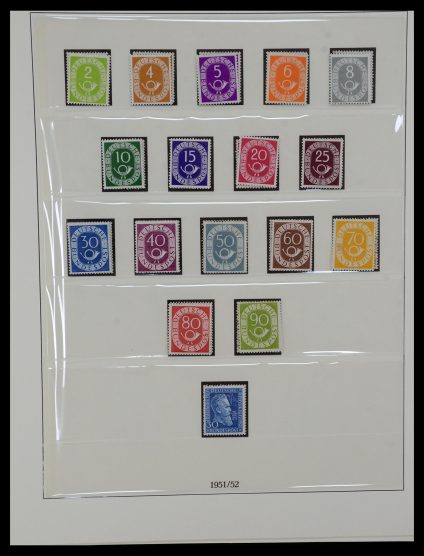 36207 Bundespost 1949-1959. - Afbeelding 1