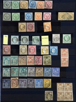 36290 Franse koloniën klassieke toppers 1859-1900.