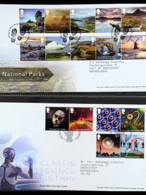 36354 Engeland FDC's 1988-2021!