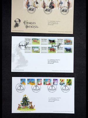 36356 Engeland FDC's 1988-2016.