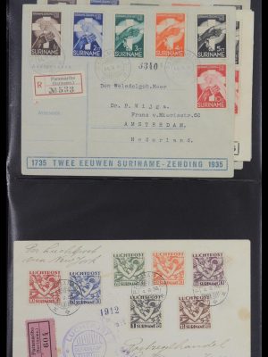 36458 Suriname brieven en FDC's 1930-1969.