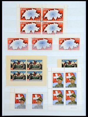 36477 Zwitserland soldatenzegels 1939-1945.