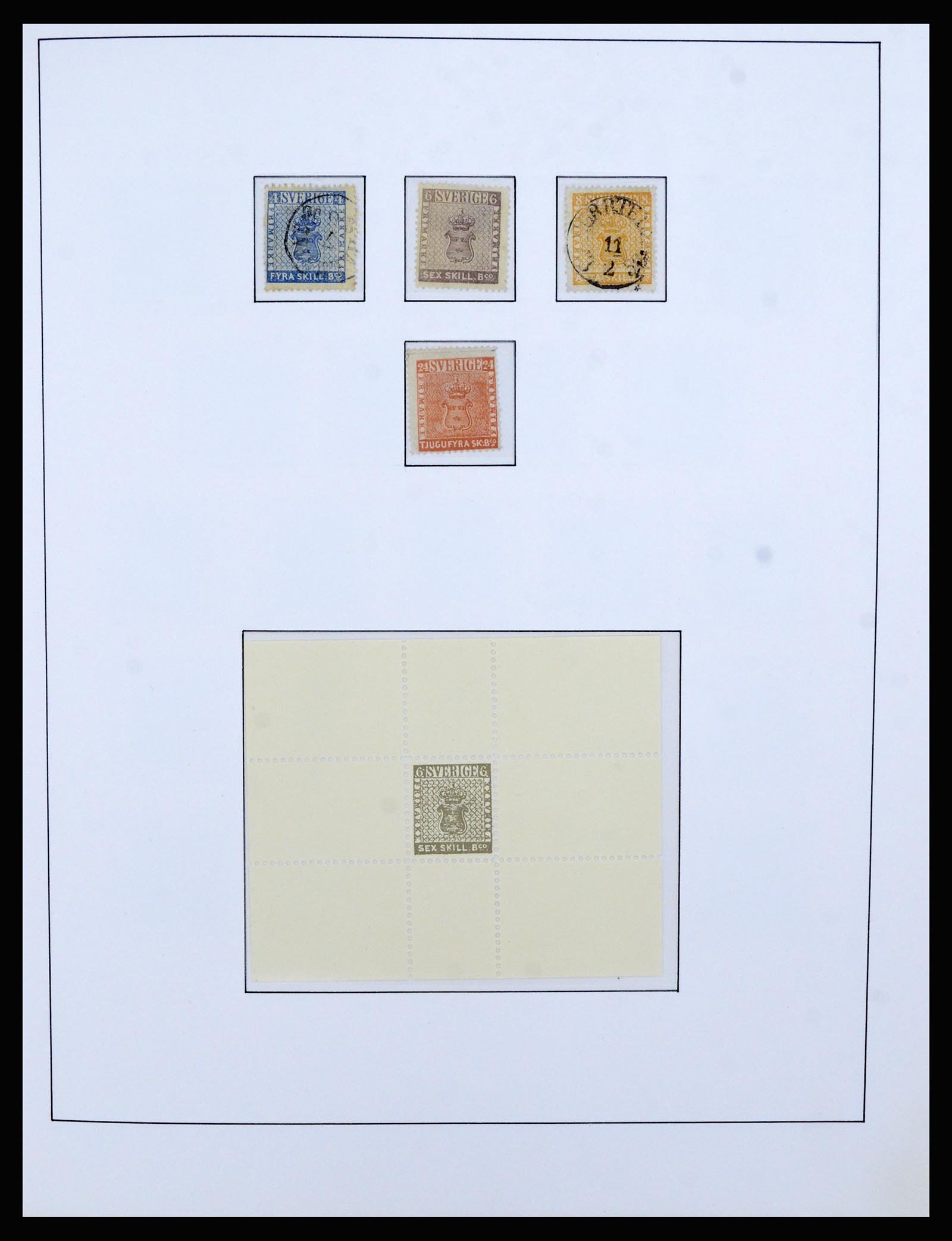 36482 002 36482 Zweden 1855-1975. - Afbeelding 1