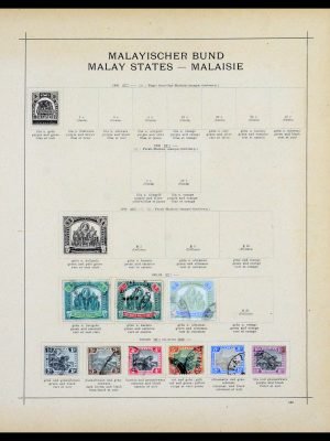 36562 Maleisië en Staten 1867-1960.