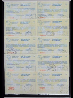 36621 Wereld, International Reply coupons.
