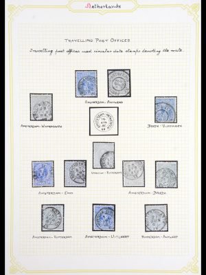 36651 Nederland stempels 1852-1900.