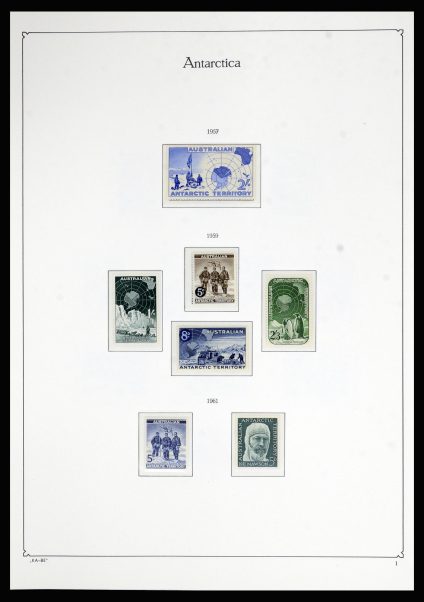 36678 Antarctica 1957-2012. - Afbeelding 1