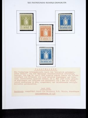 36748 Groenland pakke-porto 1905-1930.