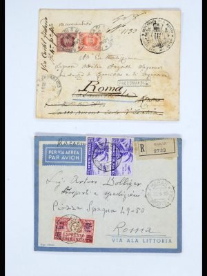 36896 Italië en koloniën brieven 1891-1955.