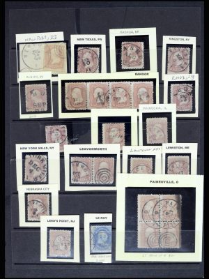 36779 USA stempels 1861-1875.